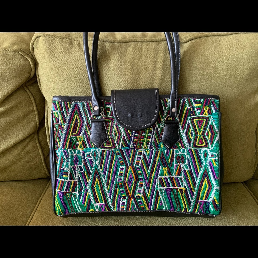 colorful shoulder bag - from Guatemala
